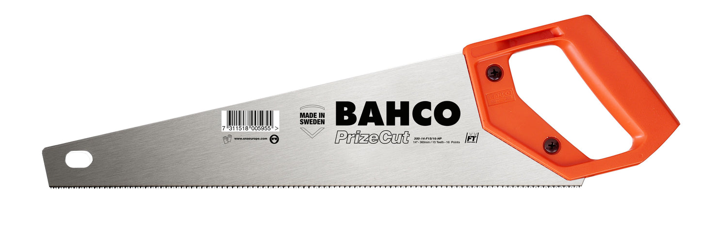 BAHCO universāls zāģis PrizeCut 14" 360mm FT15